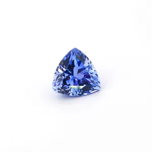 2.35ct 8mm Trillion Lab Grown Light Blue Sapphire