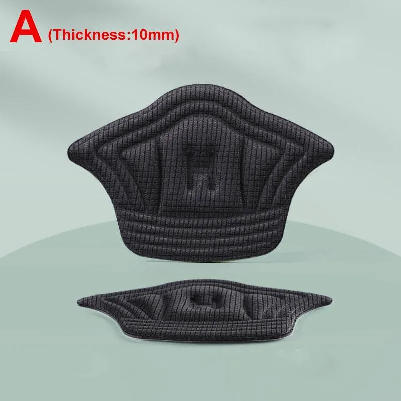 2pcs Insoles Patch Heel Pads for Sport Shoes Adjustable Size Antiwear Feet Pad Cushion Insert Insole Heel Protector Back Sticker