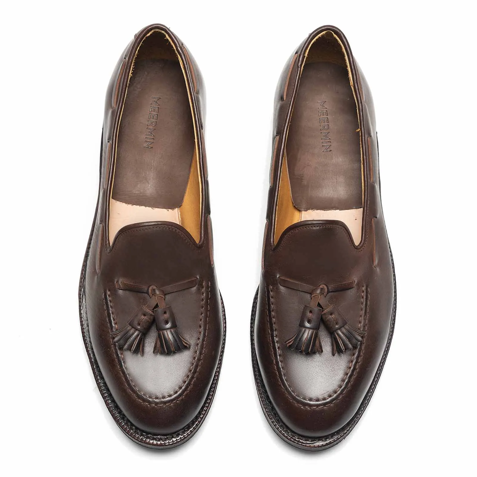 501035 - BROWN WAXY SHELL CORDOVAN - E