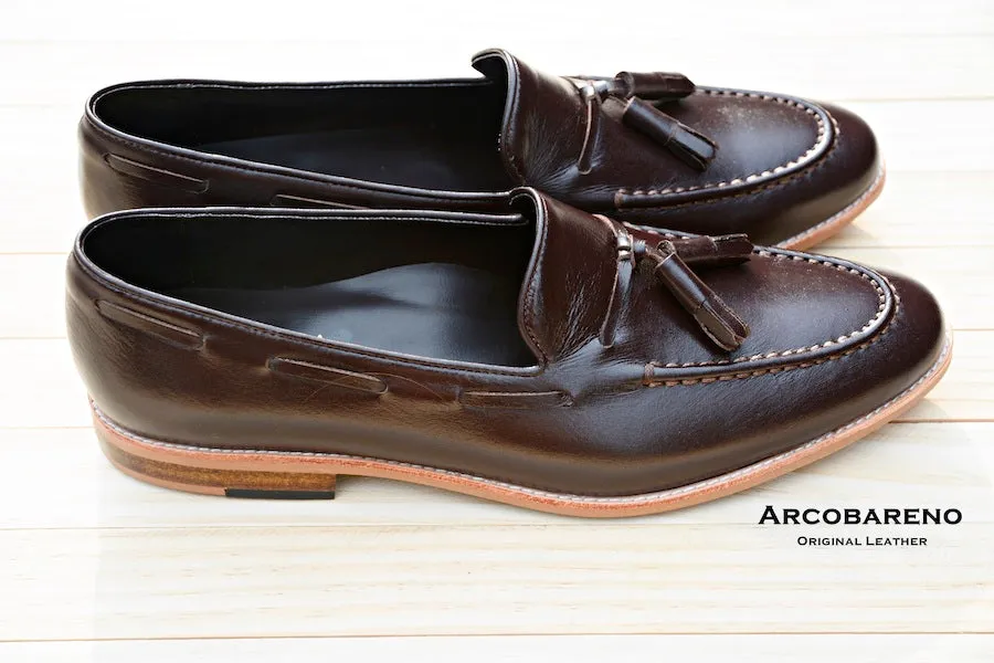 503 Tassel Loafer Dark Brown