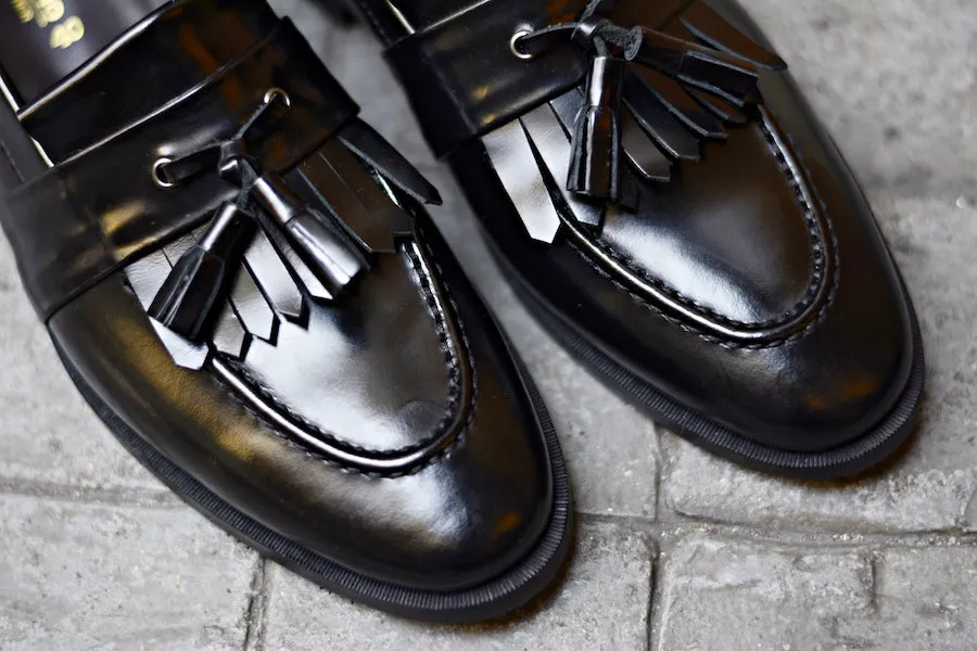 506 Full Strap Tassel Loafer PianoBlack