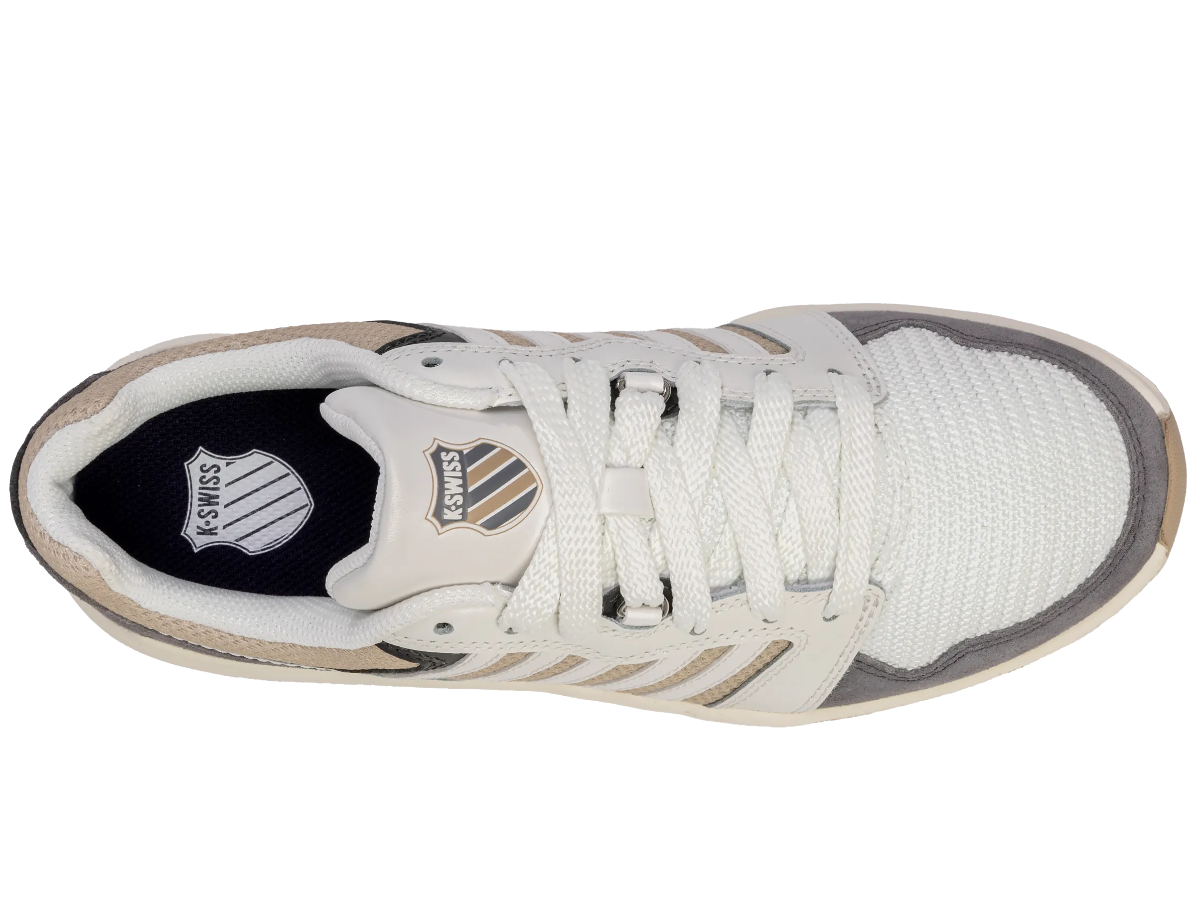 99079-103-M | RIVAL TRAINER T | BLANC DE BLANC/DOESKIN/SMOKED PEARL