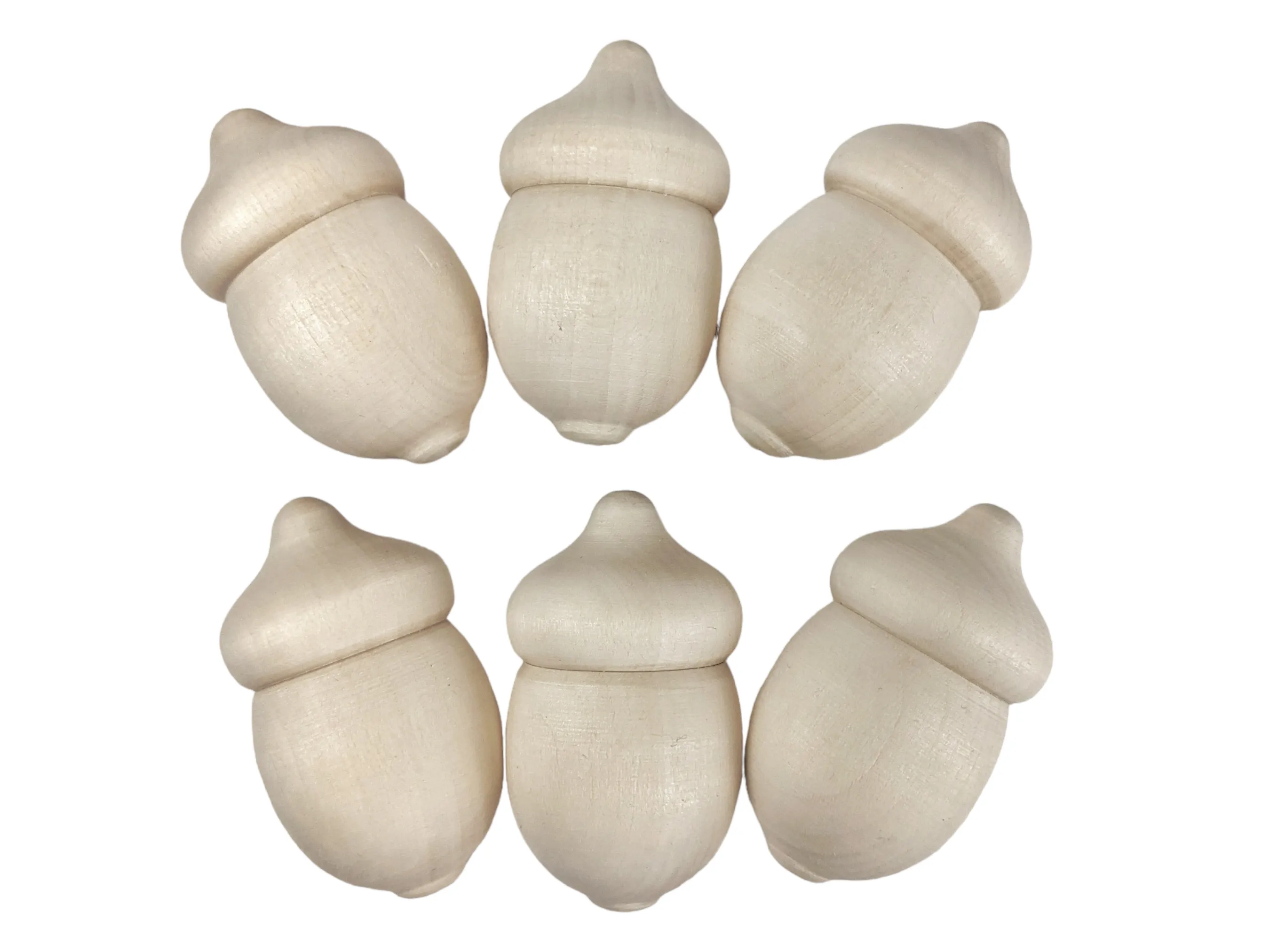 Acorns (Large) - 6 pieces