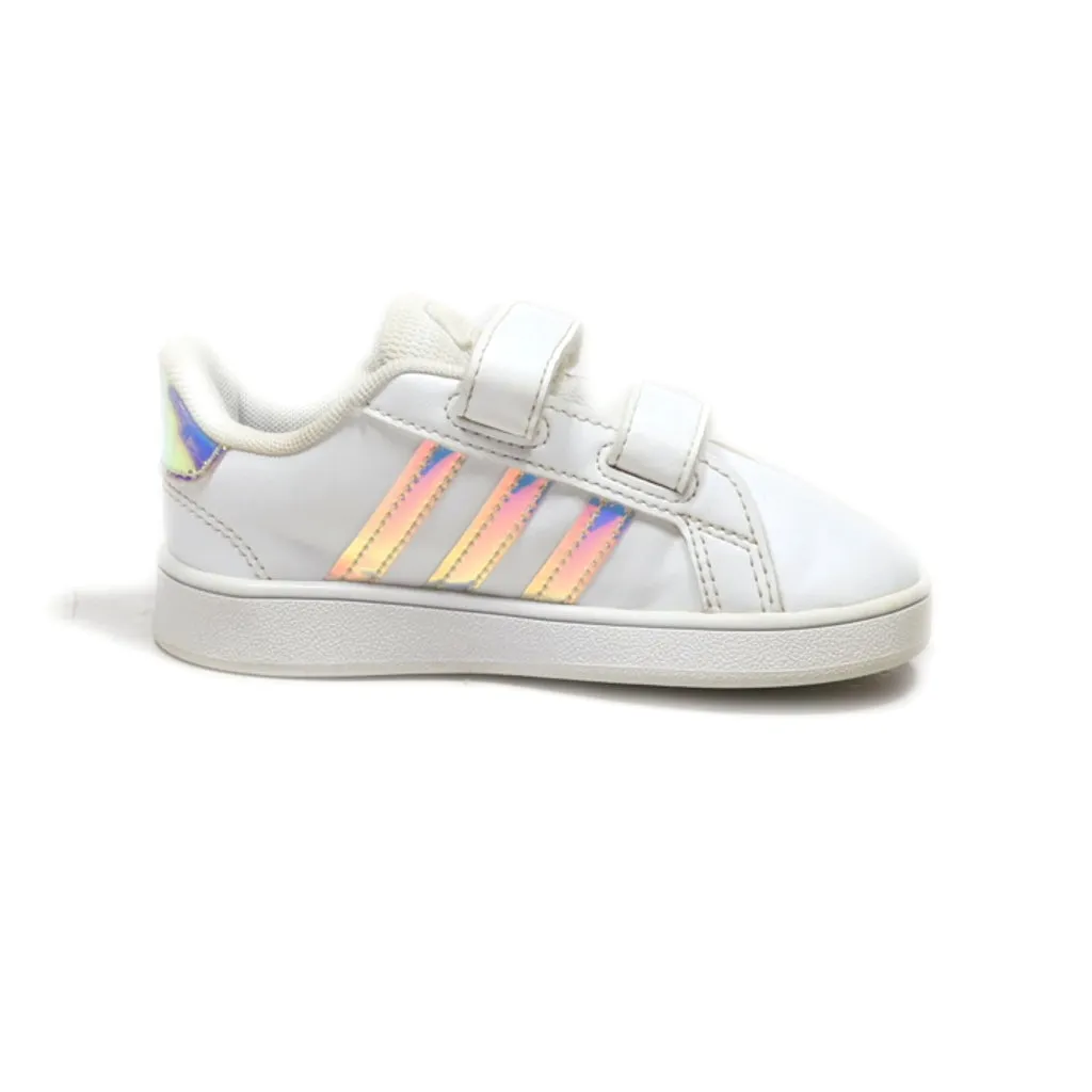 Adidas Court Crawlers Leather White Colour For Kids