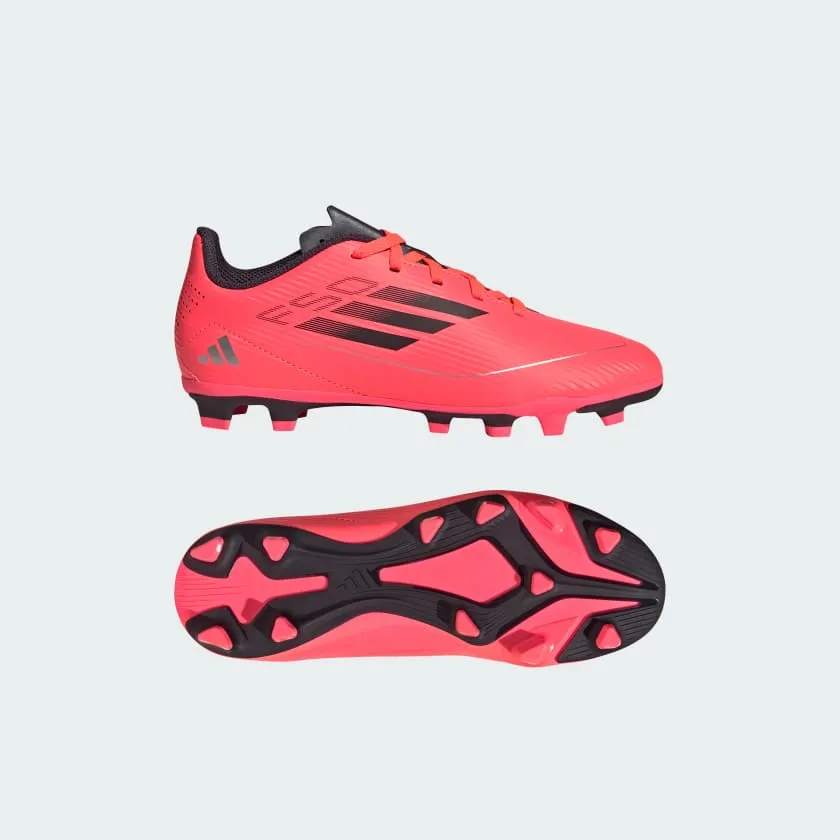 adidas F50 Club FxG Boots- JUNIOR- Turbo