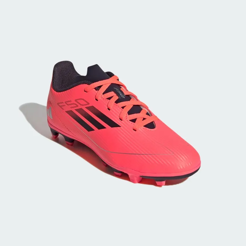 adidas F50 Club FxG Boots- JUNIOR- Turbo