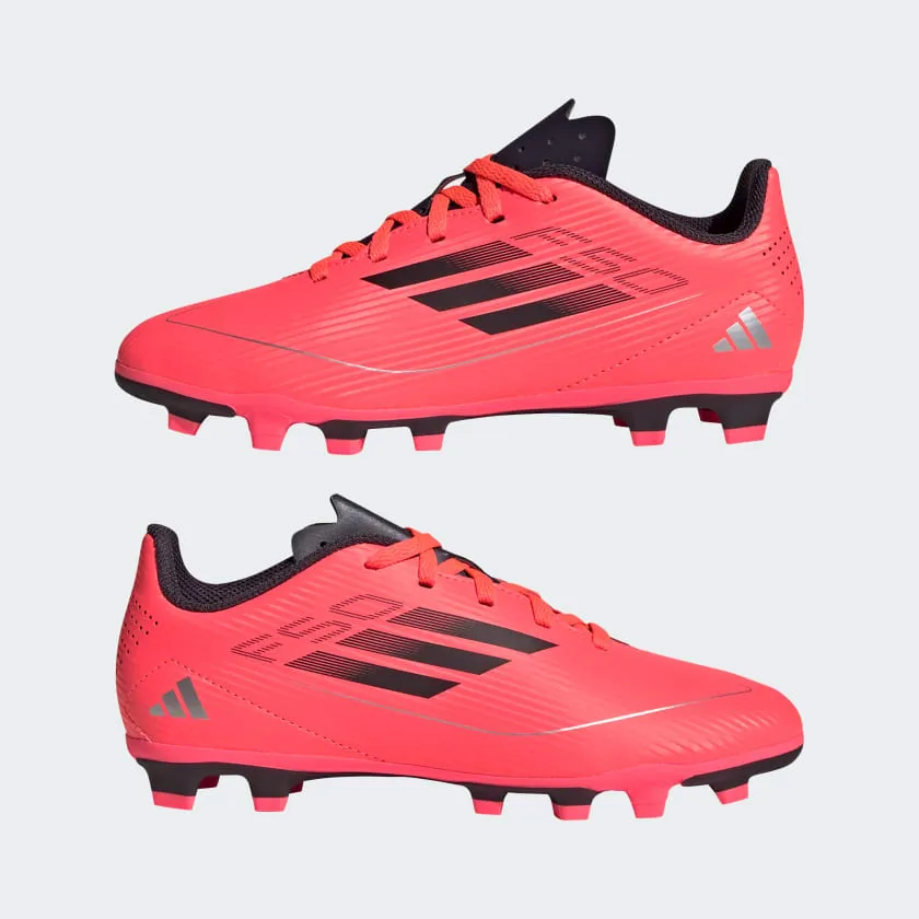 adidas F50 Club FxG Boots- JUNIOR- Turbo