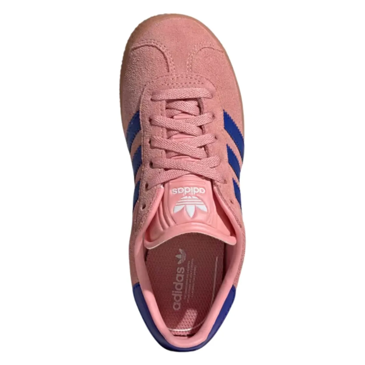 Adidas Girl's (Preschool) Gazelle Semi Pink Spark/Lucid Blue