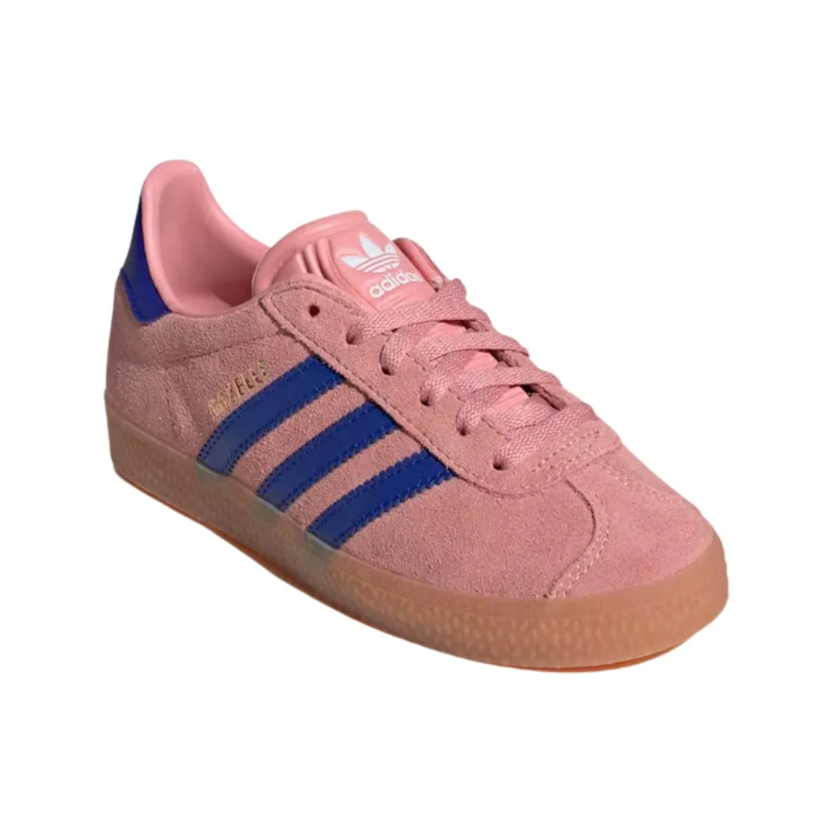 Adidas Girl's (Preschool) Gazelle Semi Pink Spark/Lucid Blue