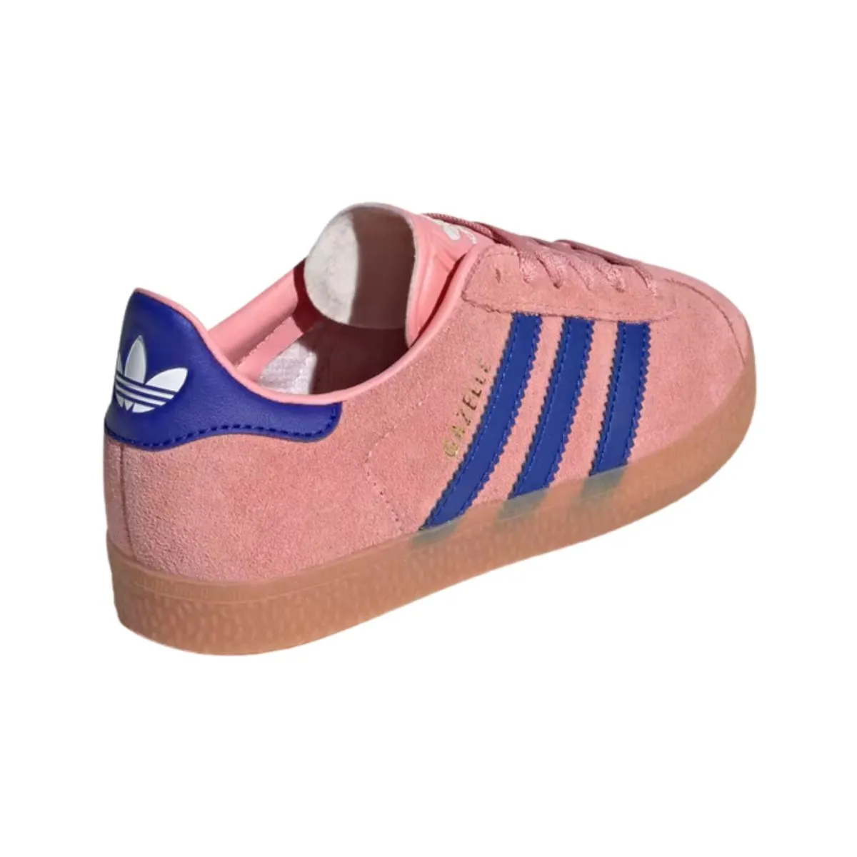 Adidas Girl's (Preschool) Gazelle Semi Pink Spark/Lucid Blue