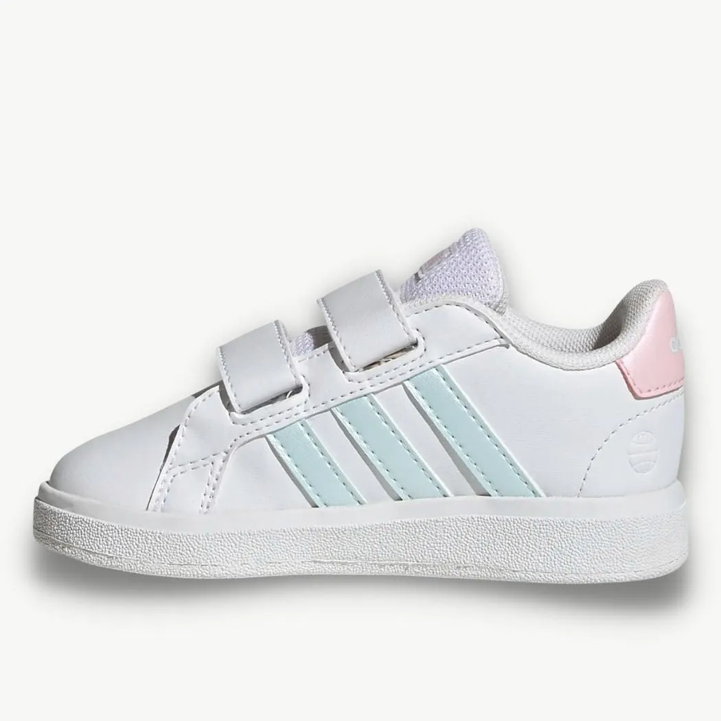 adidas Grand Court Lifestyle Hook and Loop Infants Sneakers