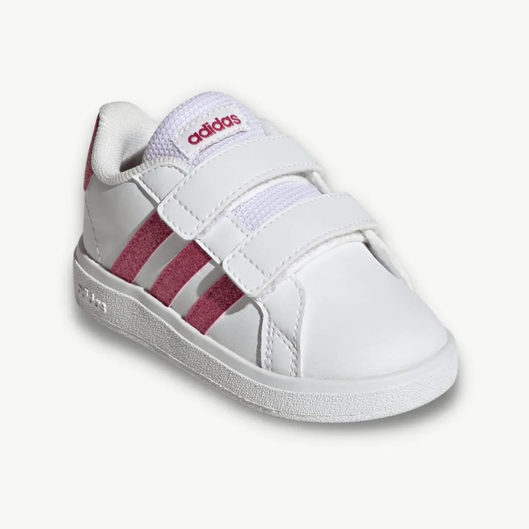 adidas grand Court Lifestyle Hook and Loop Kids Shoes