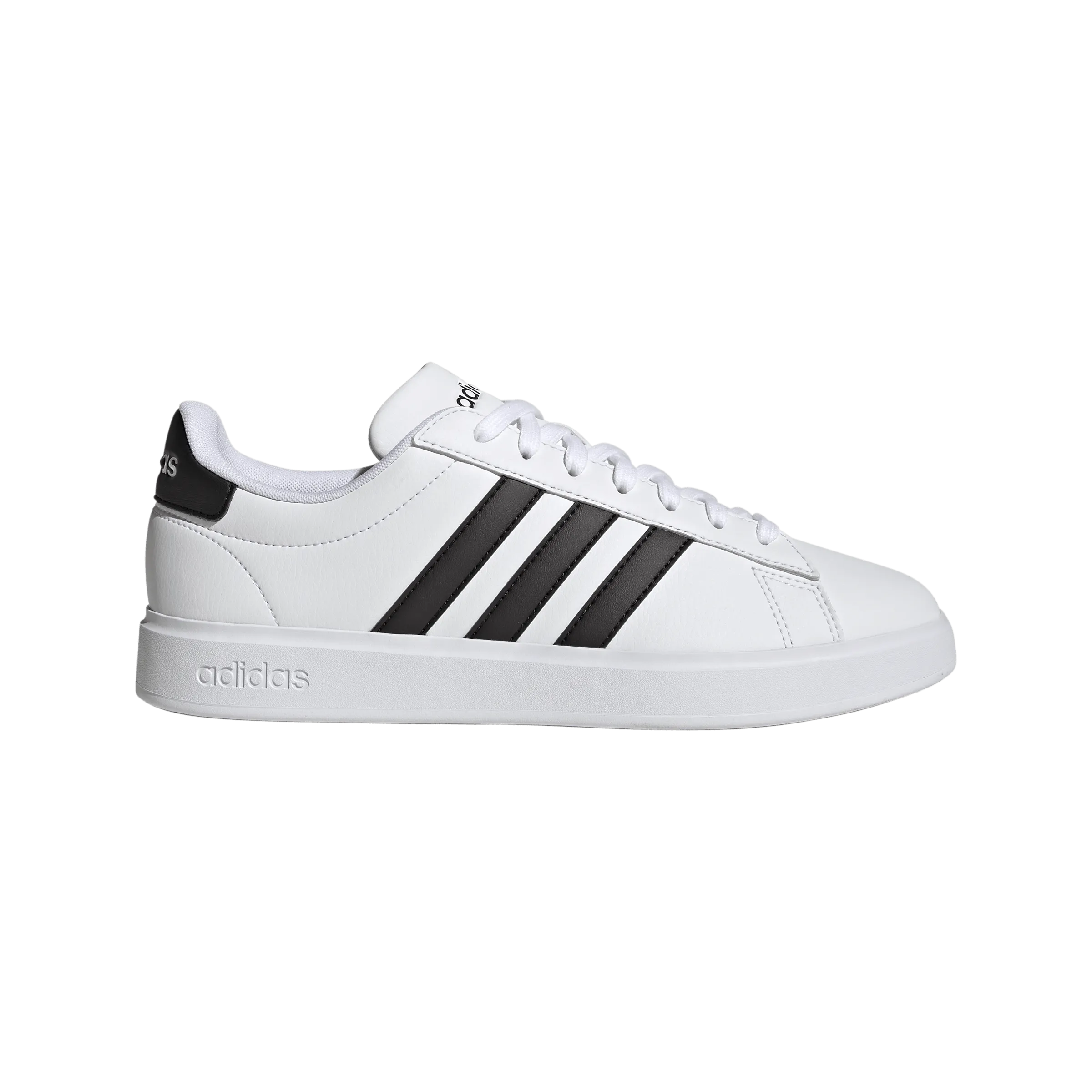 ADIDAS MEN'S GRAND COURT CLOUDFOAM LIFESTYLE COURT COMFORT WHITE SHOE