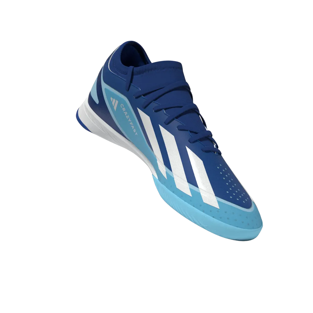 Adidas Mens X Crazyfast.3 Indoor Boots - Royal/White/Red