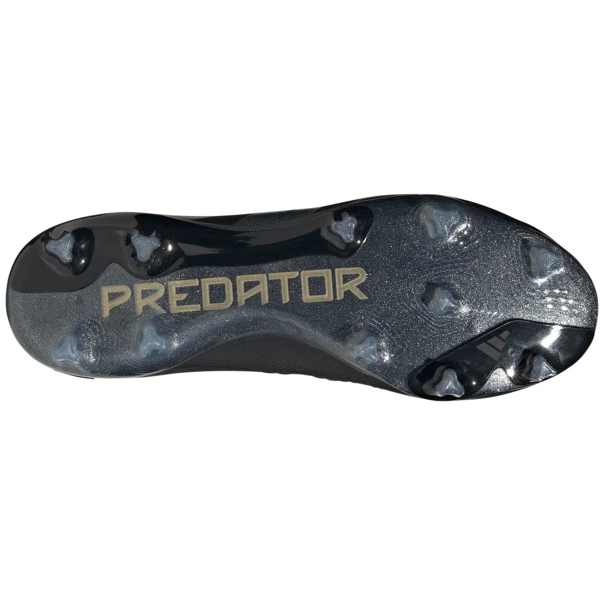 adidas Predator Pro FG Football Boots - Adult - Black/Carbon/Gold