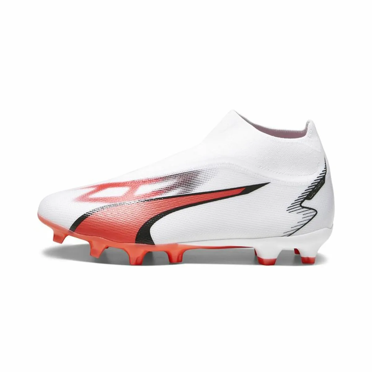 Adult's Football Boots Puma Ultra Match  Ll Fg/A  White Red