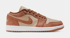 Air Jordan 1 Low SE Womens Lifestyle Shoes (Legend Medium Brown/Sail/Legend Coffee)