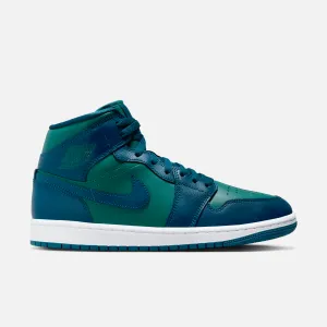 Air Jordan Women's 1 Mid Sky J Teal