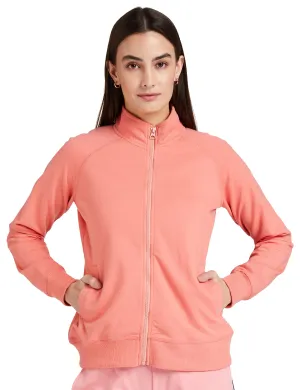 Amazon Brand - Symbol Women's Regular Cottonblend High Neck & Round Neck Sweatshirts (AW18WNSSW04_Candle Pink_X-Large_Candle Pink_XL)