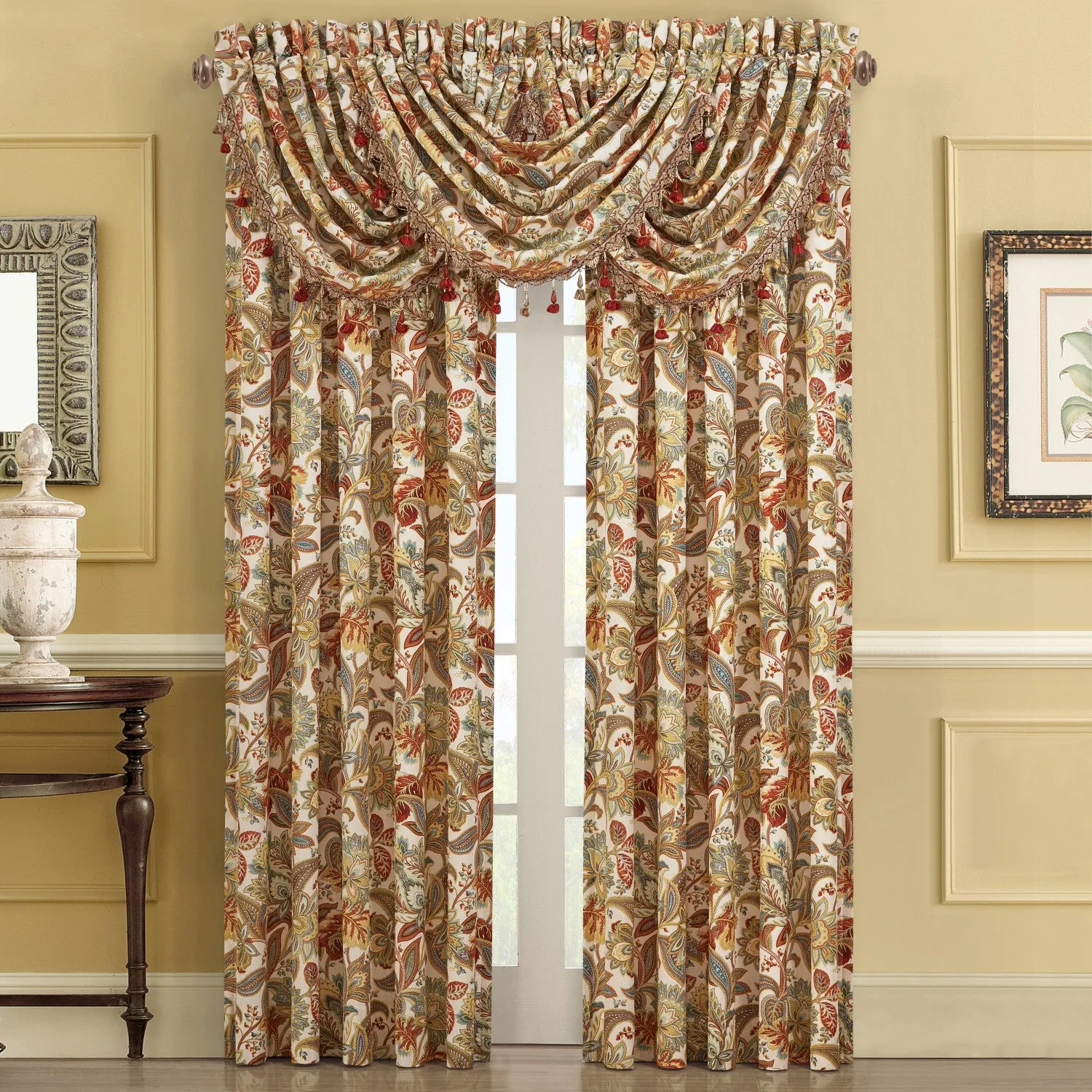 August Window Waterfall Valance