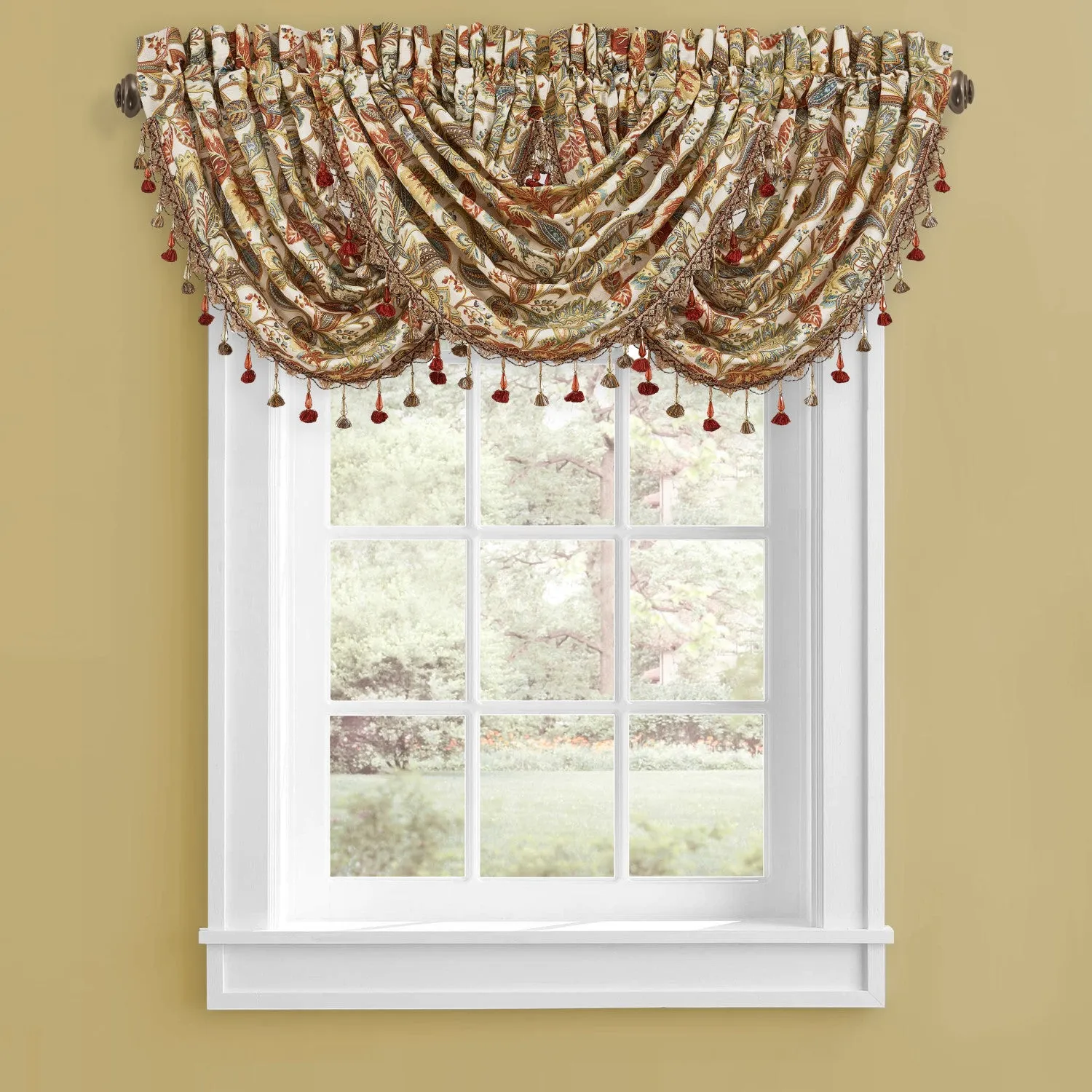 August Window Waterfall Valance