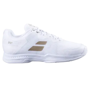 Babolat Women's SFX 3 Wimbledon(White/Gold)