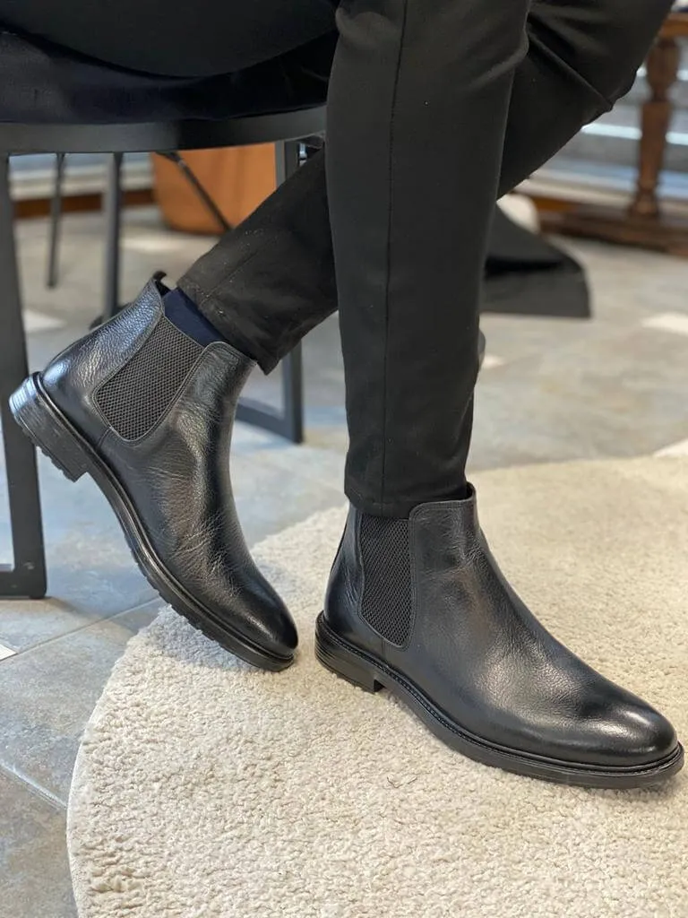 Balkan Black Chelsea Boot