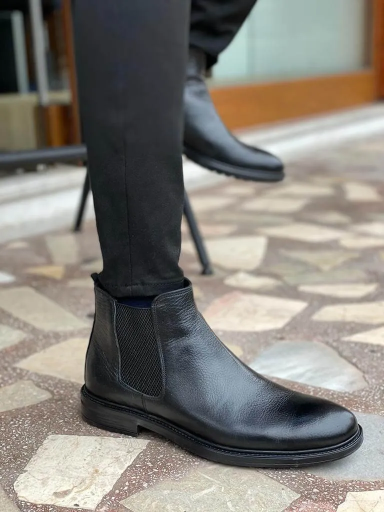 Balkan Black Chelsea Boot