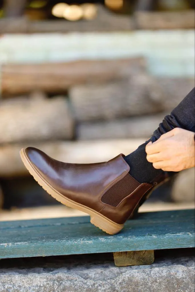 Balkan Brown Chelsea Boots