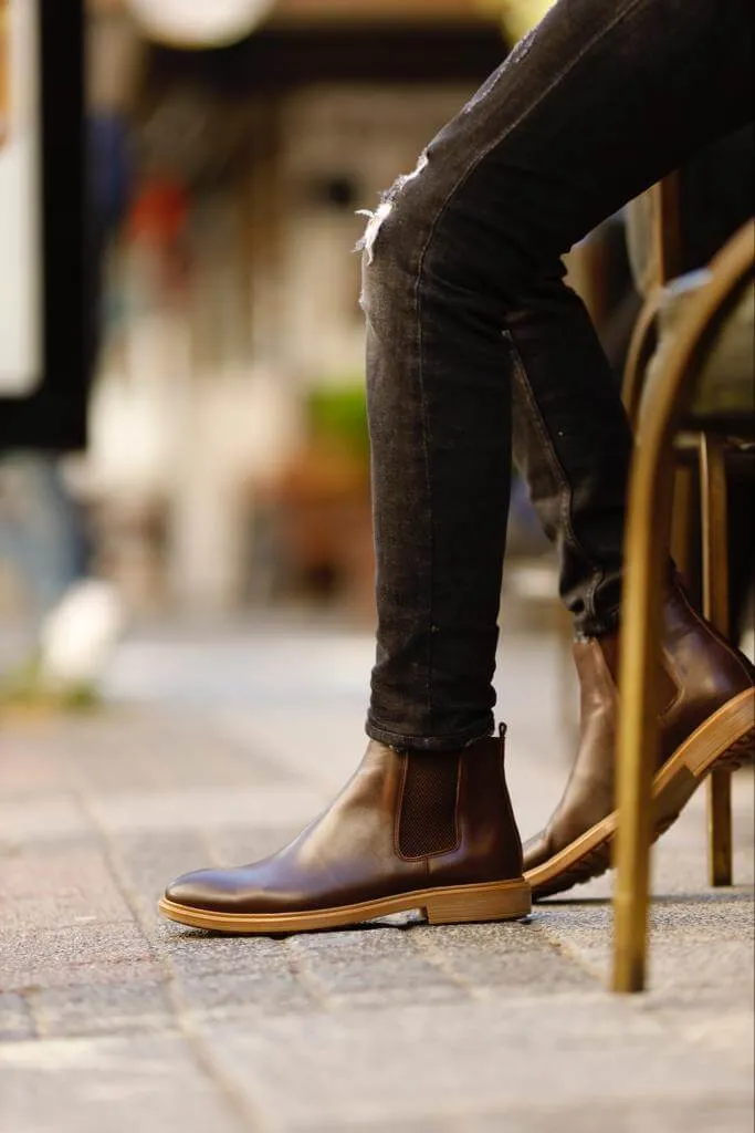 Balkan Brown Chelsea Boots