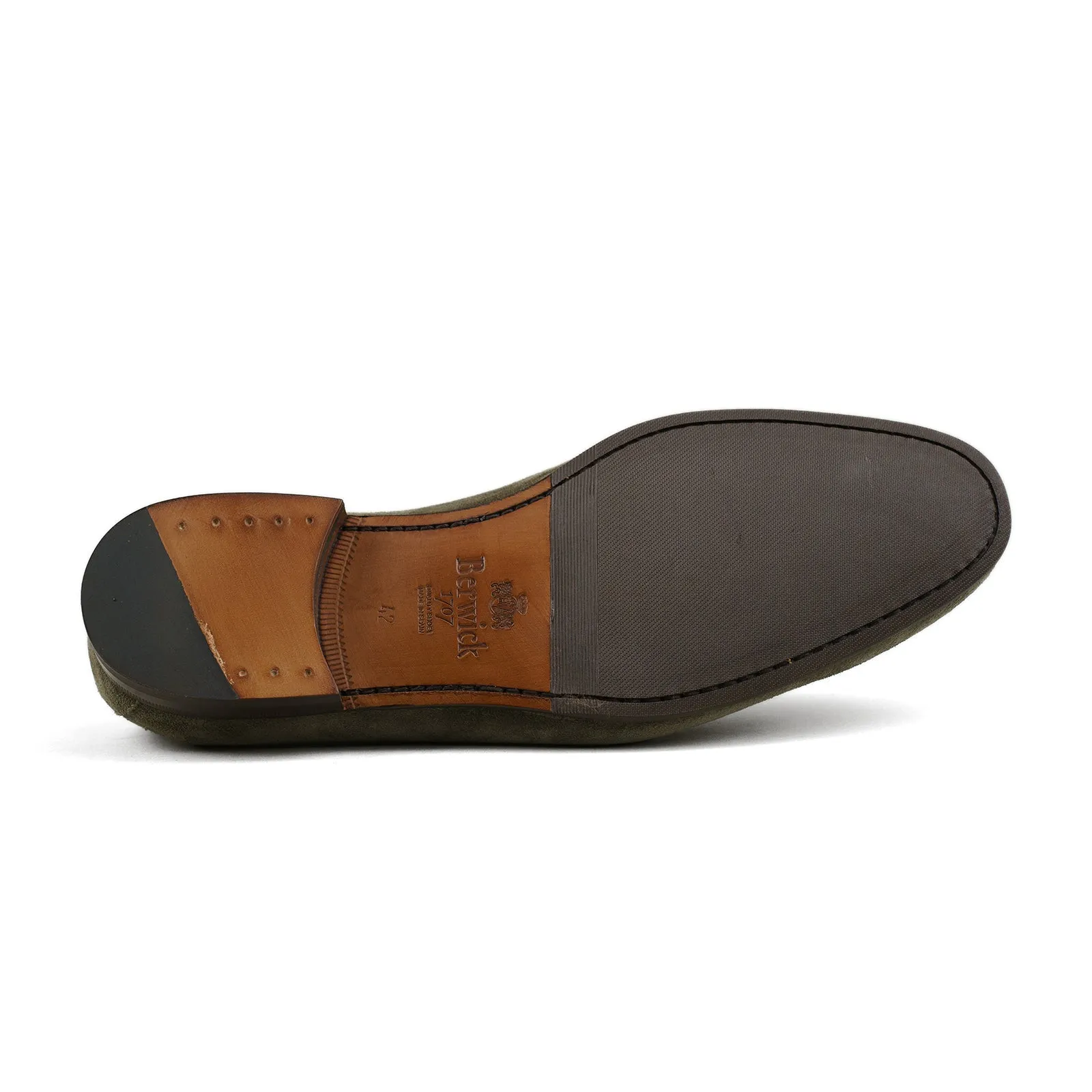 Belgian Tassel Loafer - Brown Deerskin