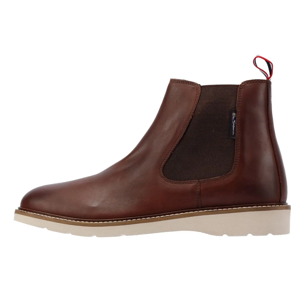 Ben Sherman Hampton Leather Men's Burgundy Boots