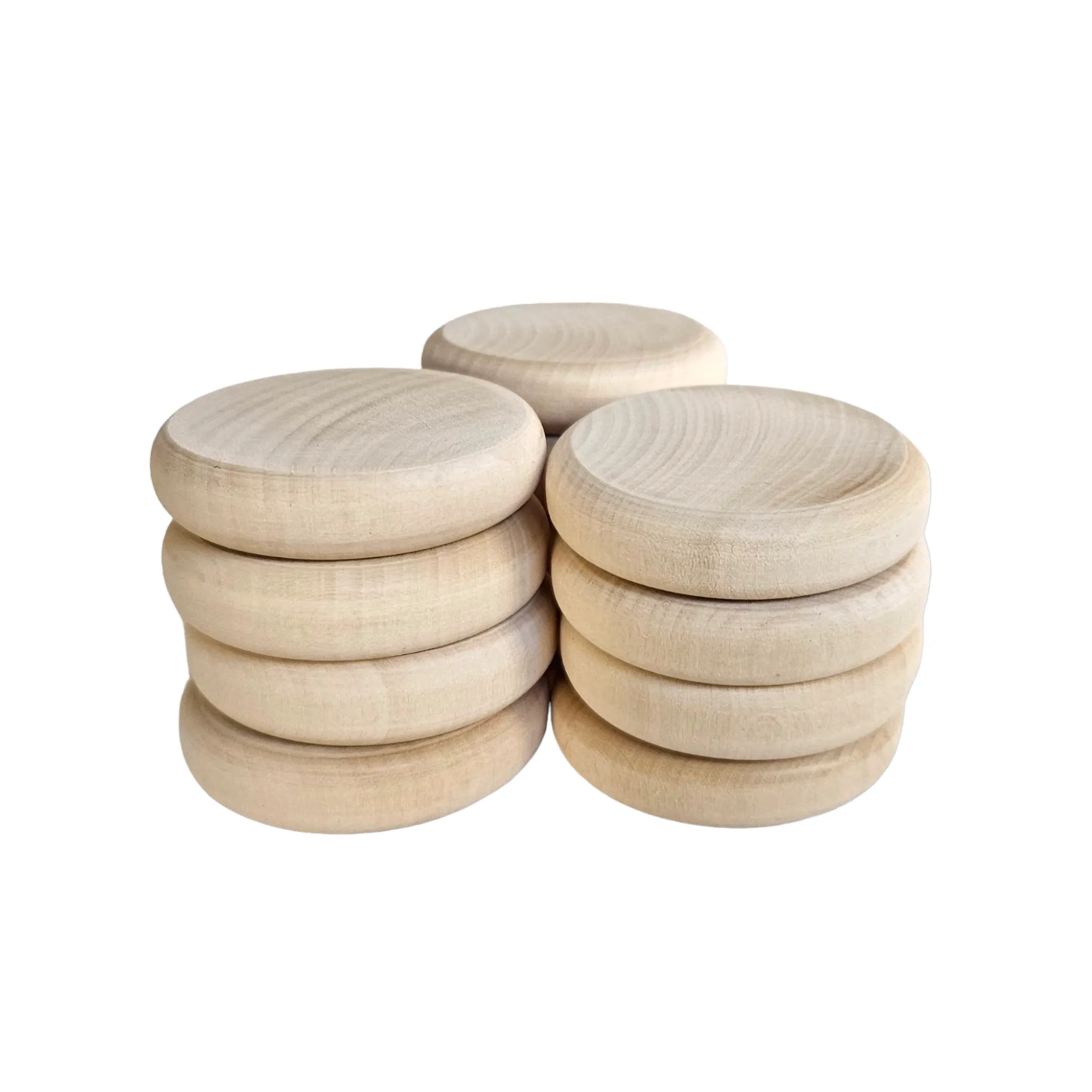 Big Wooden Coins - 12 pieces