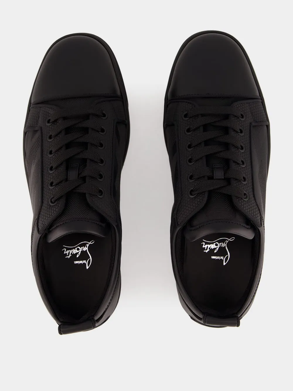 Black Louis Junior Low-Top Sneakers