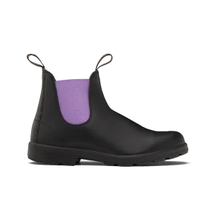 Blundstone 2303 - Original Black Chelsea with Lavender Elastic