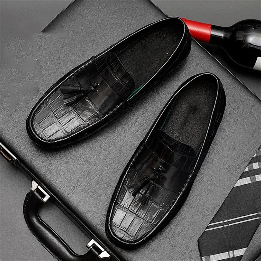 Boat Driving Tassel Loafers for Men