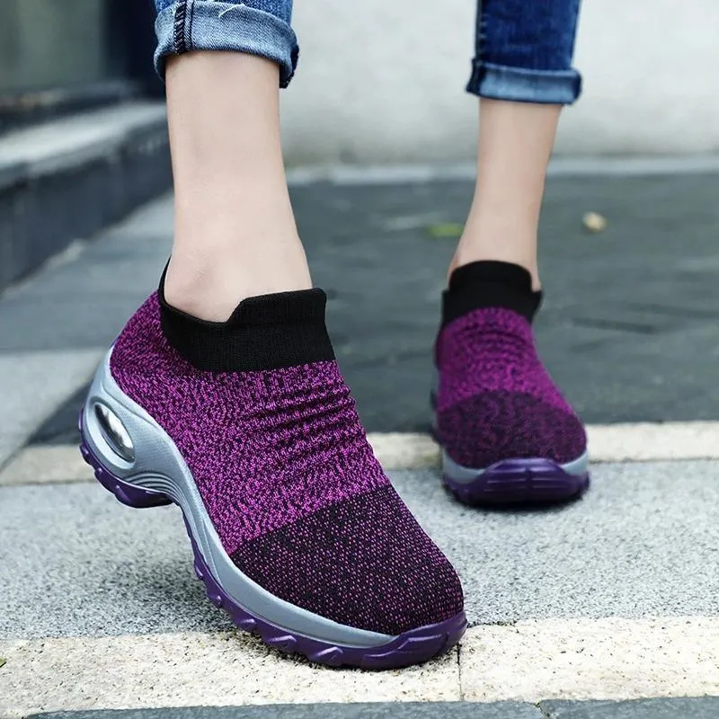 Breathable Mesh Air Cushion Orthopedic Sneakers