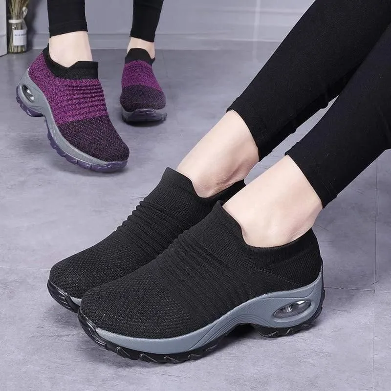 Breathable Mesh Air Cushion Orthopedic Sneakers