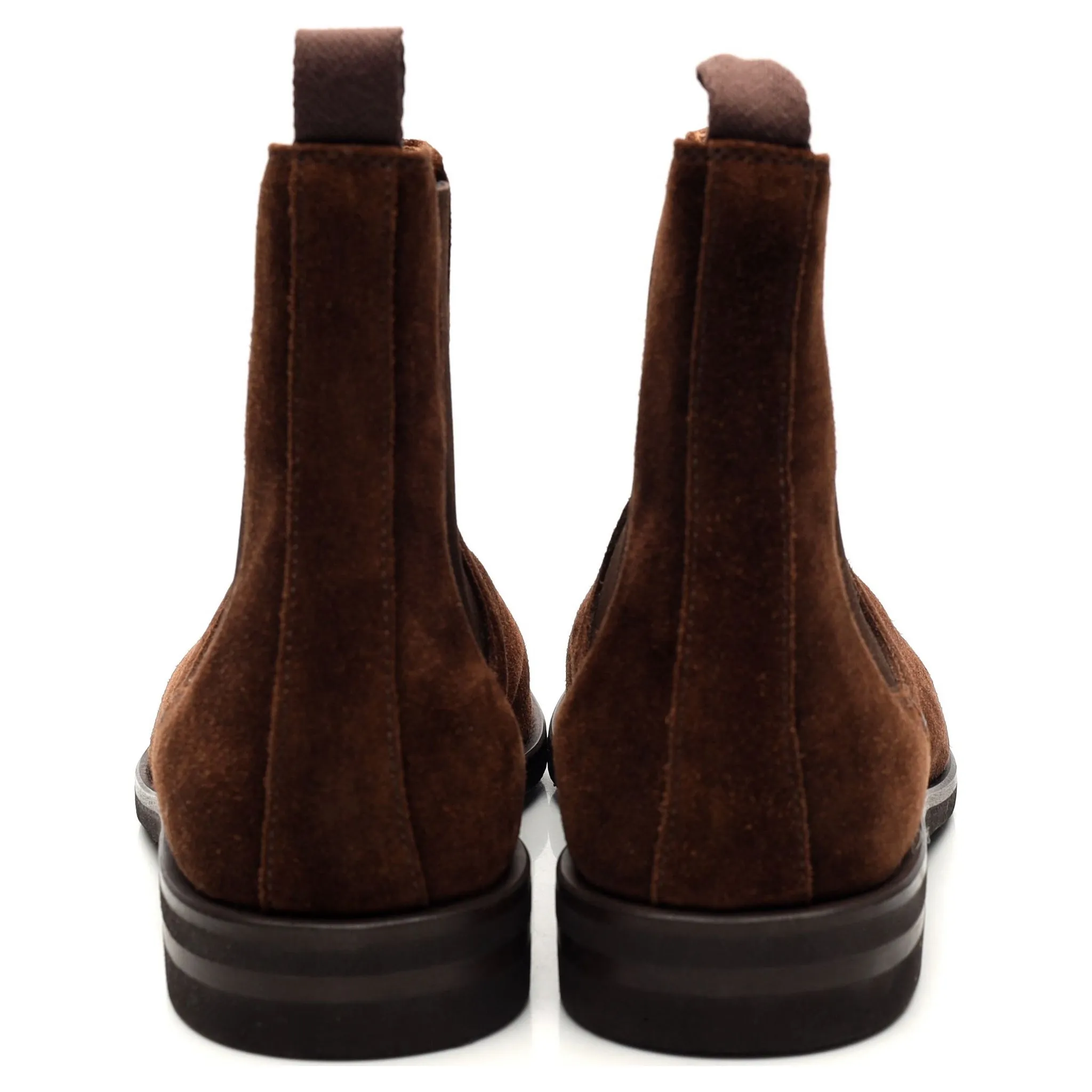 Brown Suede Chelsea Boots UK 8 EU 42