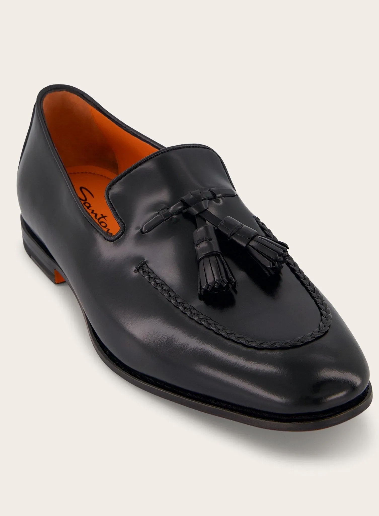 Carlos tassel loafers van leer