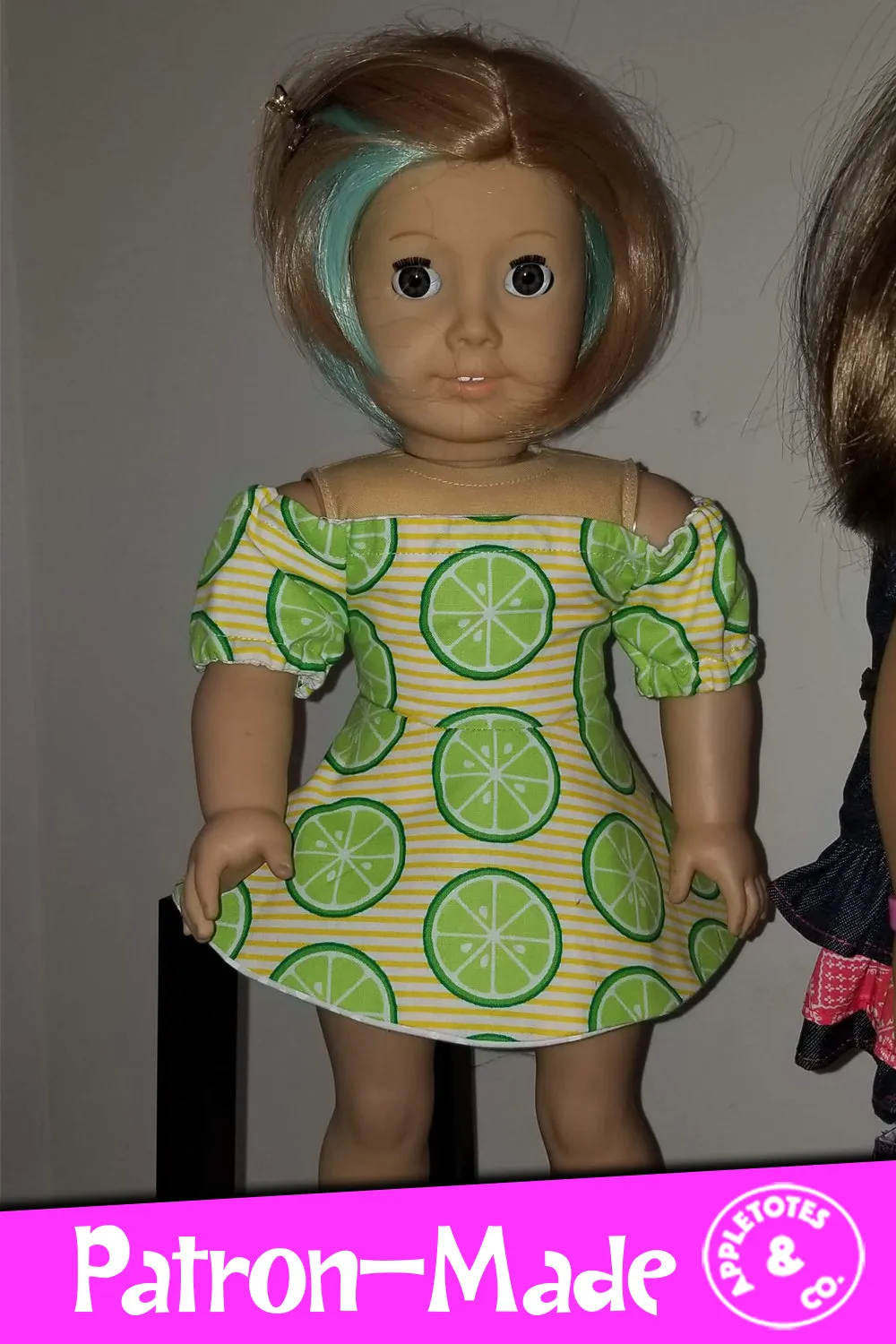 Cheyenne Dress Sewing Pattern for 18 Inch Dolls