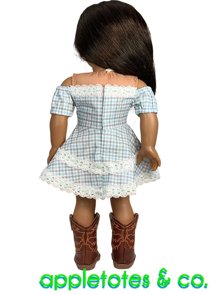 Cheyenne Dress Sewing Pattern for 18 Inch Dolls