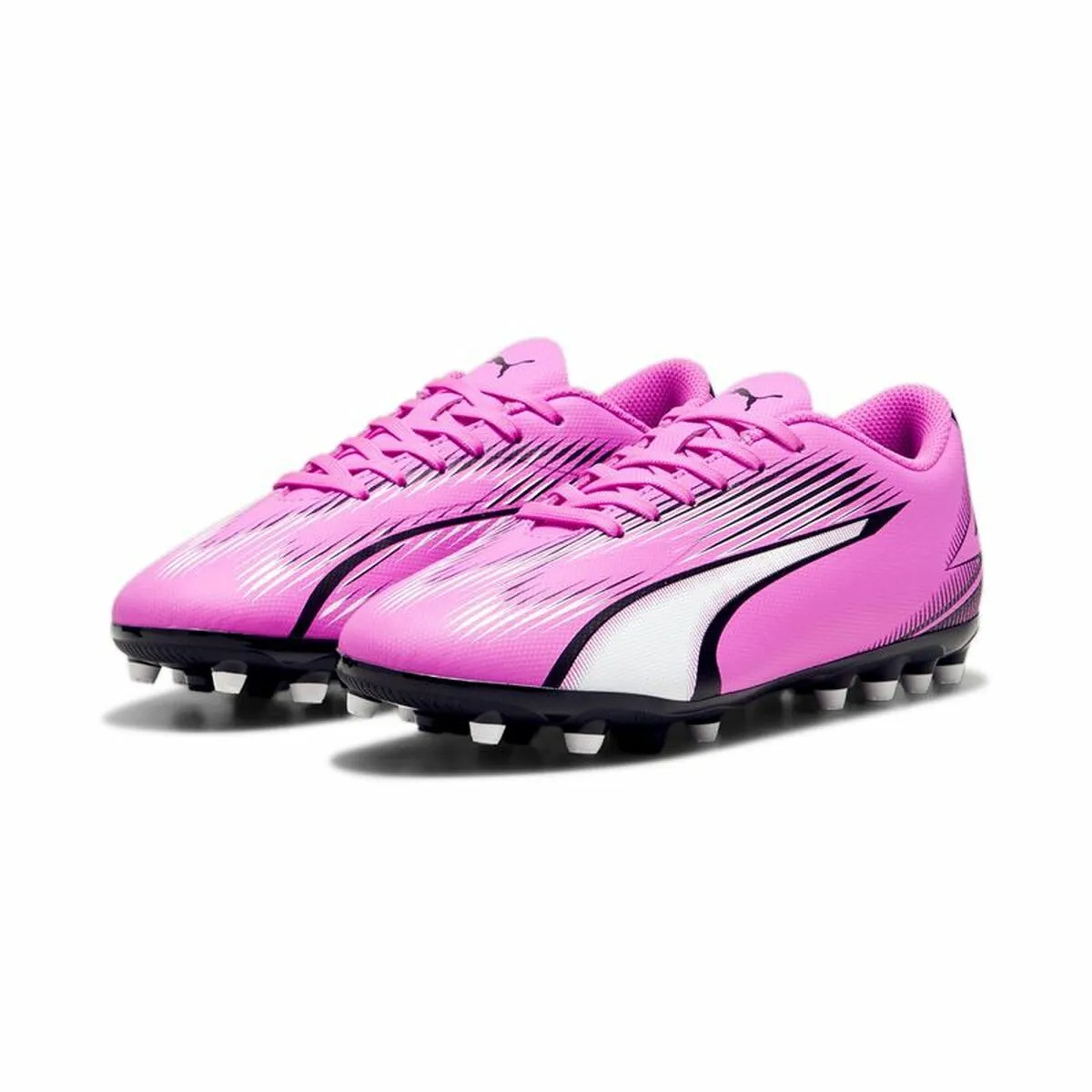 Children's Multi-stud Football Boots Puma Ultra Play MG Dark pink