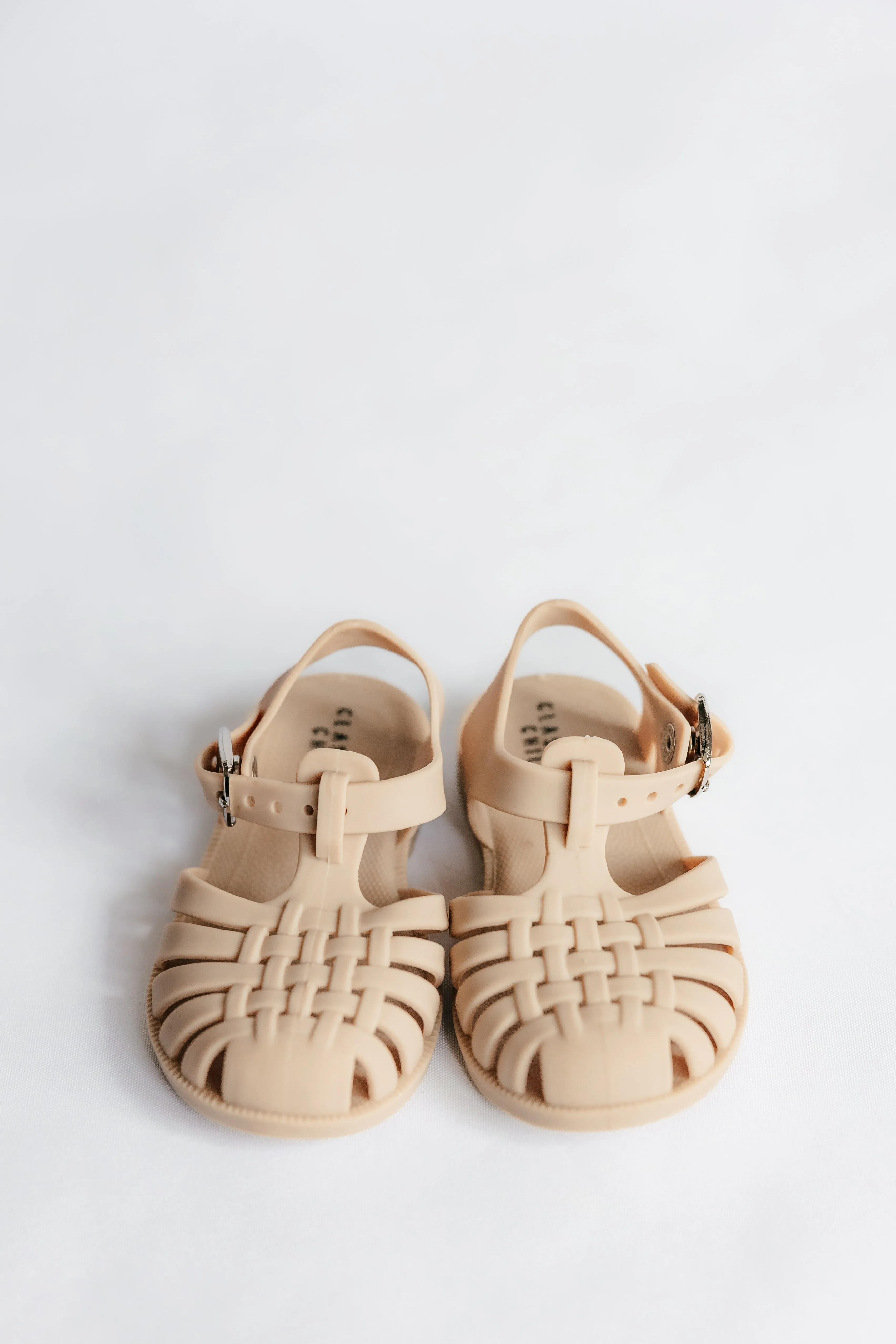 Classical Jelly Sandals Linen