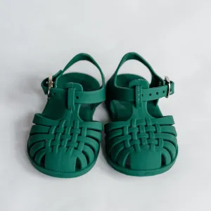 Classical Jelly Sandals Myrtle Green