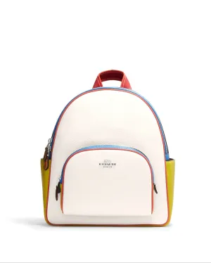 Coach Court Backpack In Colorblock