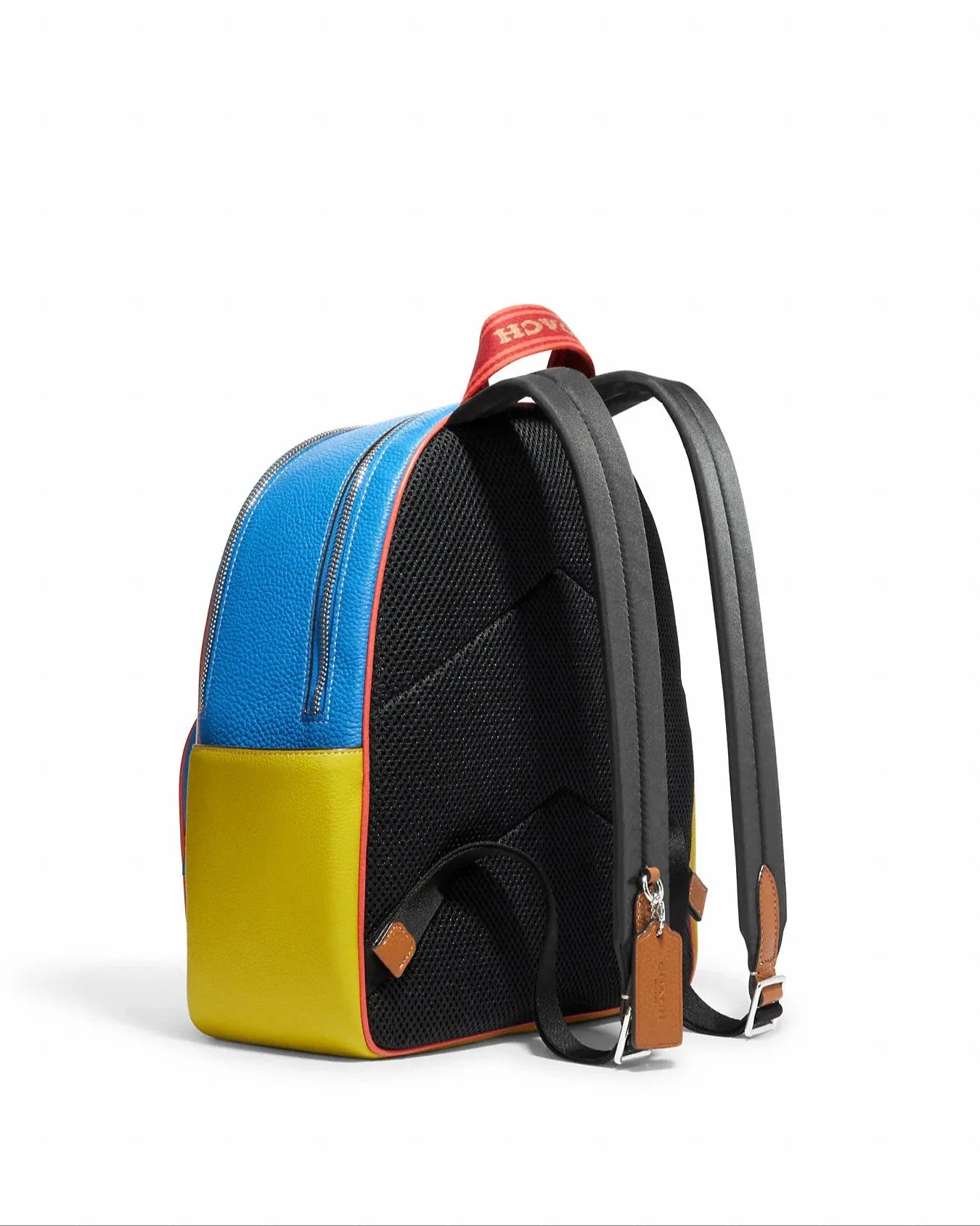 Coach Court Backpack In Colorblock