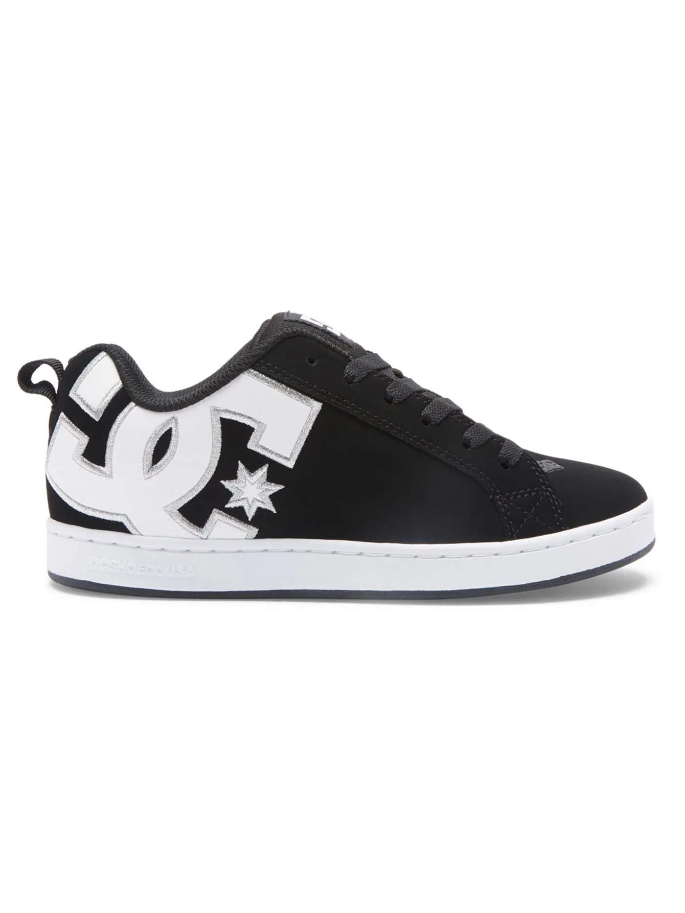 Court Graffik Black/White Stencil Shoes