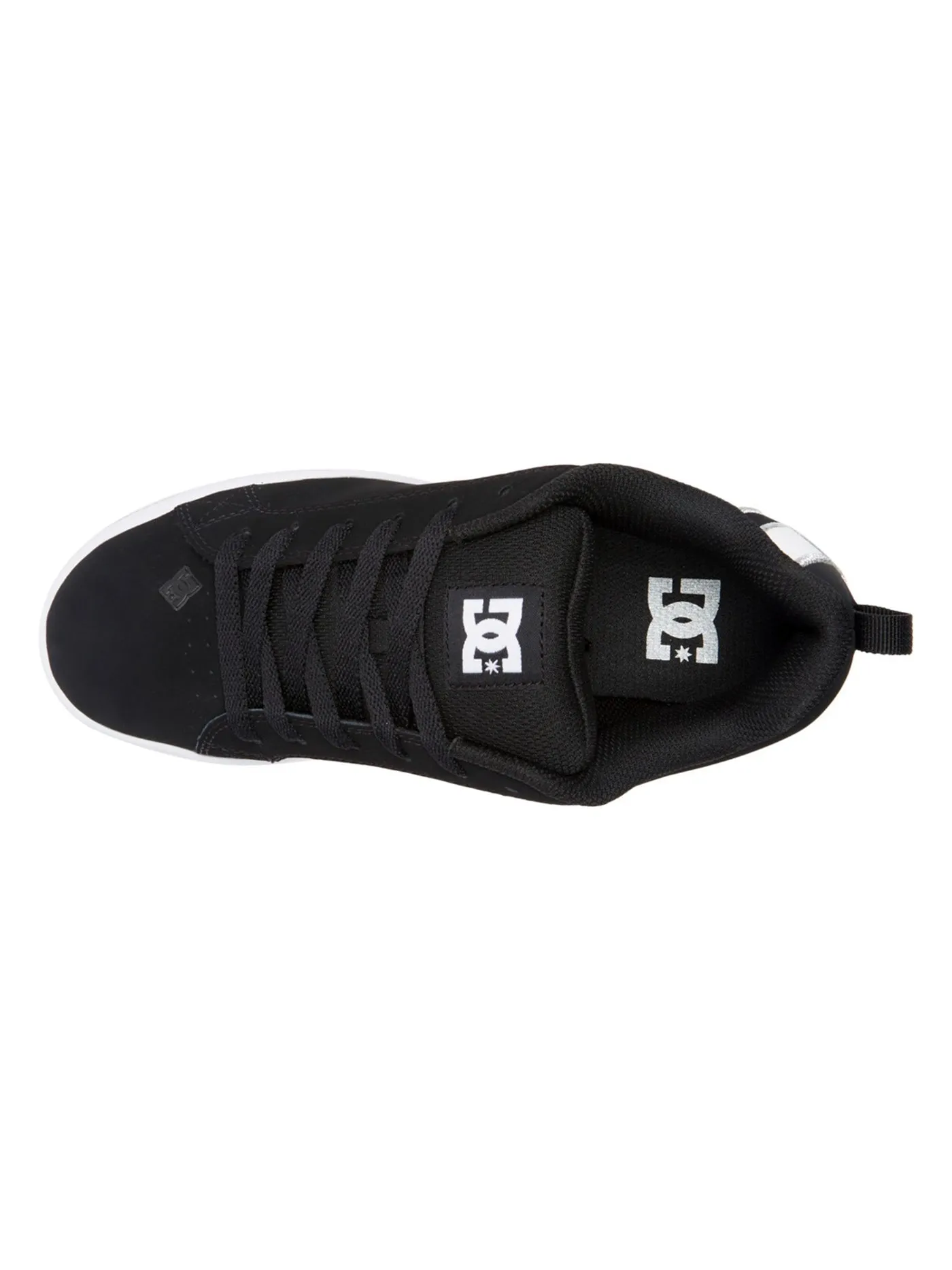 Court Graffik Black/White Stencil Shoes