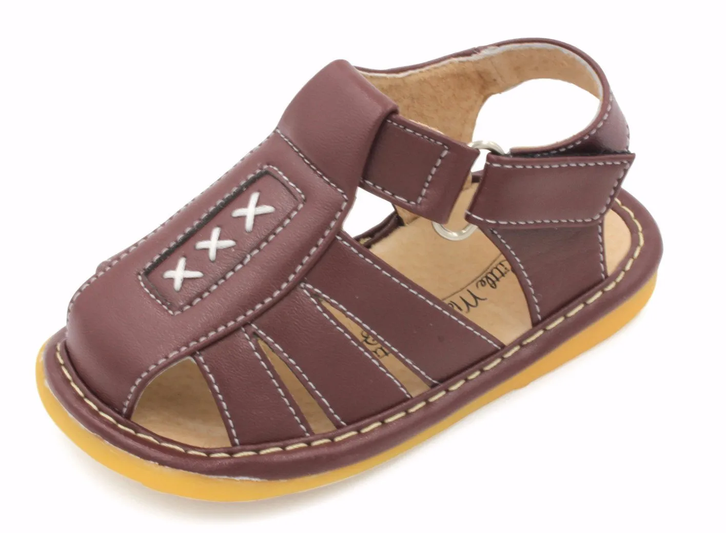 Criss-Cross Squeaky Sandals